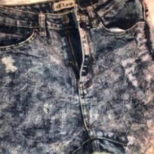 high waisted Jean Shorts